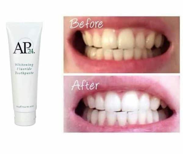 AP24 toothpaste effects