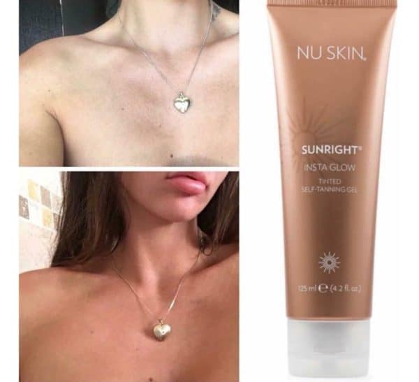 Nu Skin sunright Insta Glow tanning gel lotion discount on sale promotion