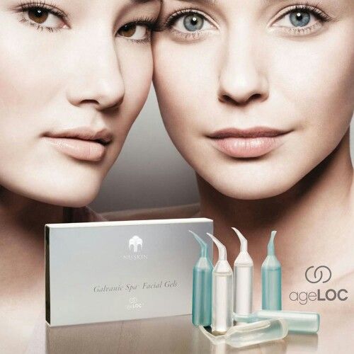 Nuskin galvanic facial spa kit facial gel discount on sale promotion