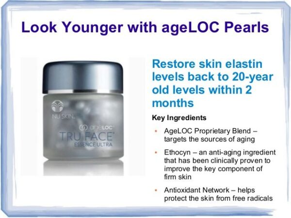 Nu Skin ageloc tru face essence ultra discount on sale